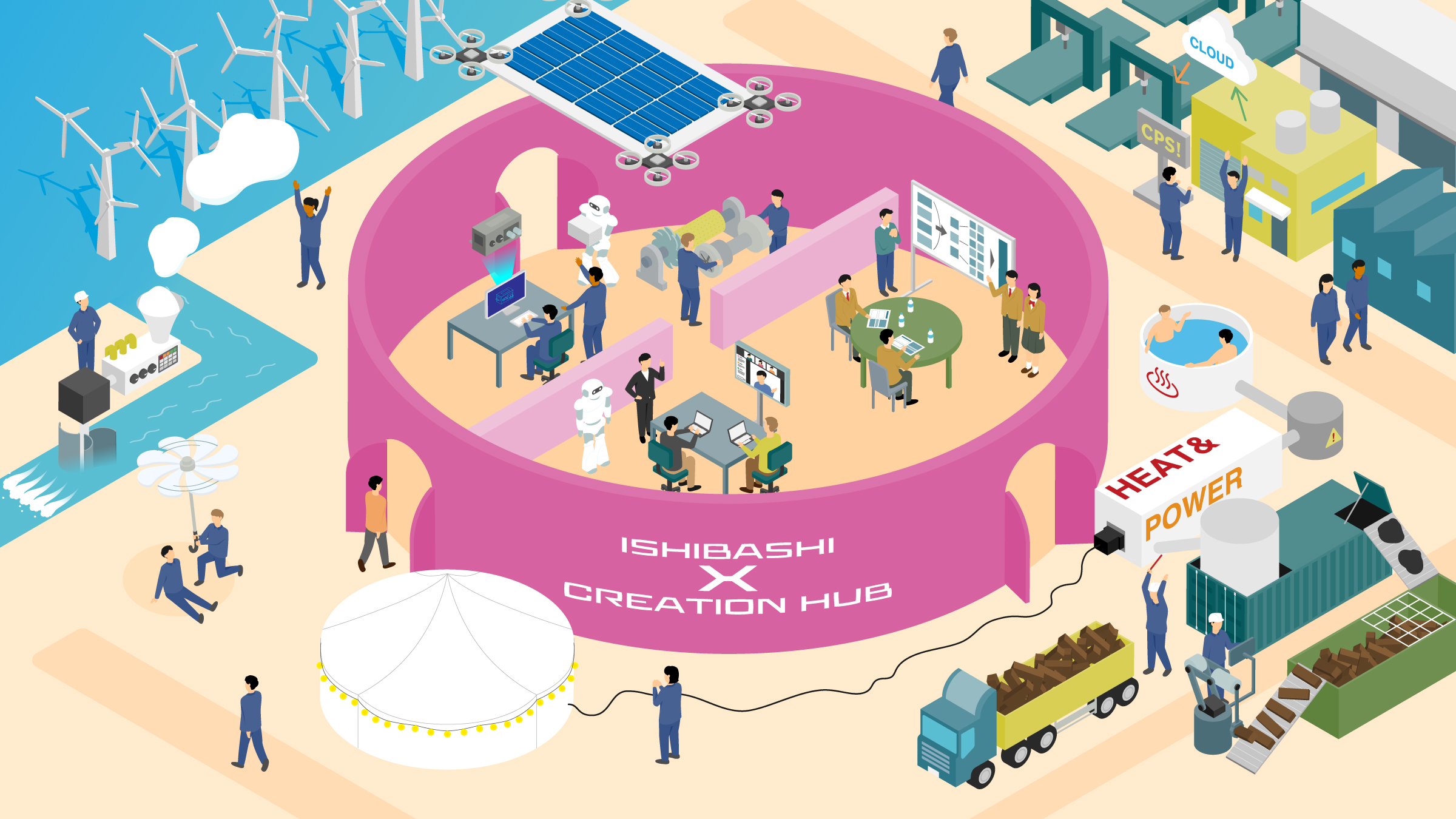 ISHIBASHI X CREATION HUB のイメージ